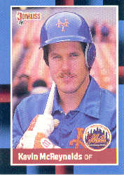 1988 Donruss Baseball Cards    617     Kevin McReynolds SP